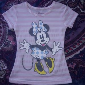 NWOT Minnie Mouse girls tshirt